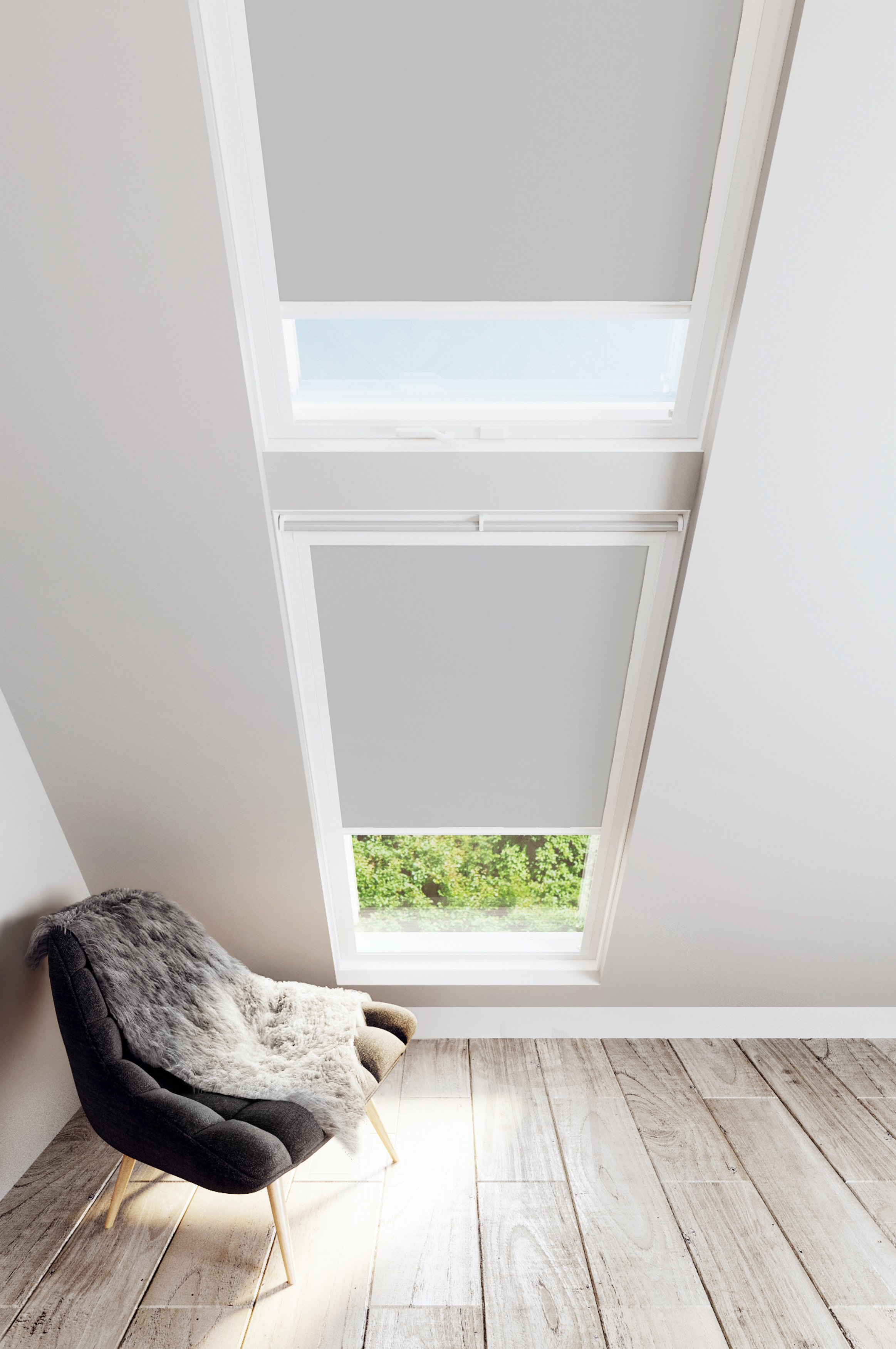 Verdunkelungsrollo für Velux Dachfenster „ROOFY“